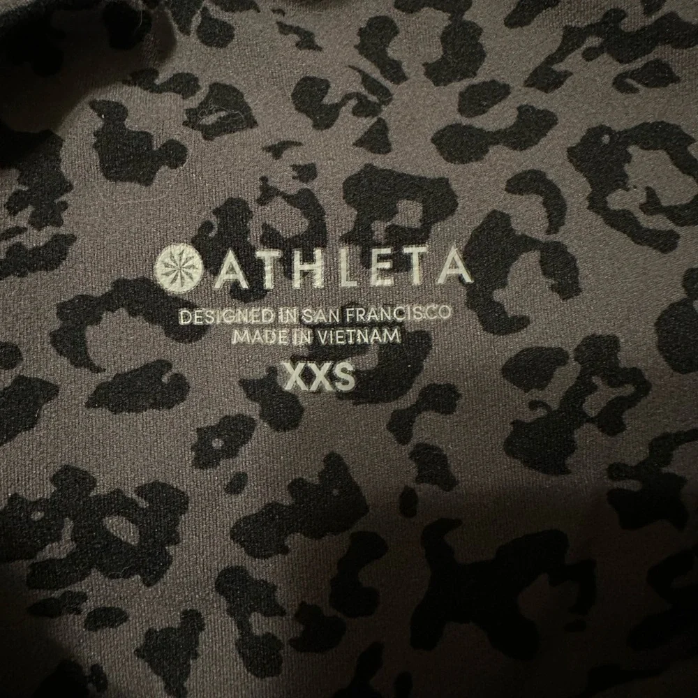 Athleta leopard print leggings - Picture 2 of 2
